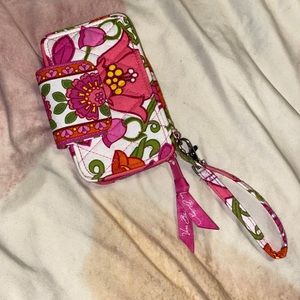 Vera Bradley all in one wristlet